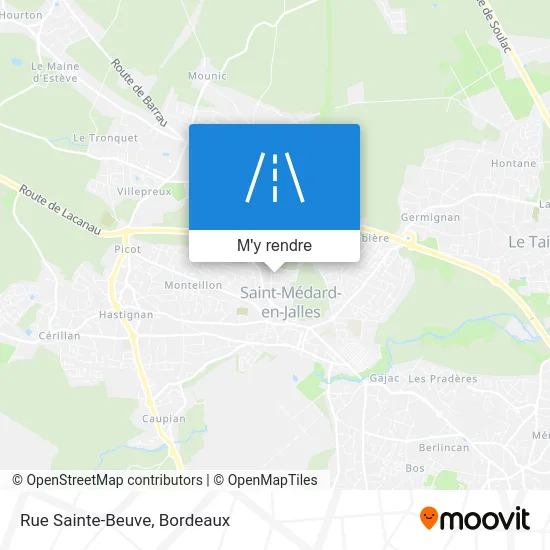 Rue Sainte-Beuve plan