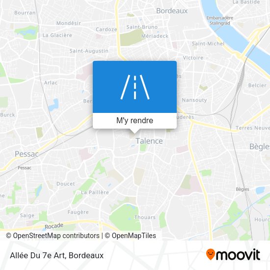 Allée Du 7e Art plan