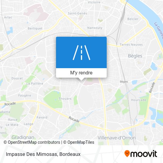 Impasse Des Mimosas plan
