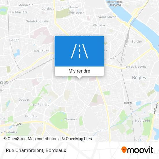 Rue Chambrelent plan