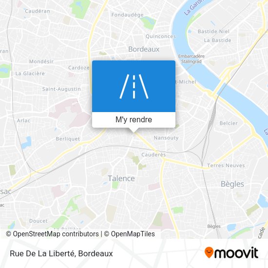 Rue De La Liberté plan