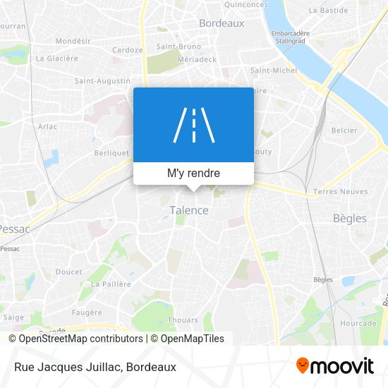 Rue Jacques Juillac plan