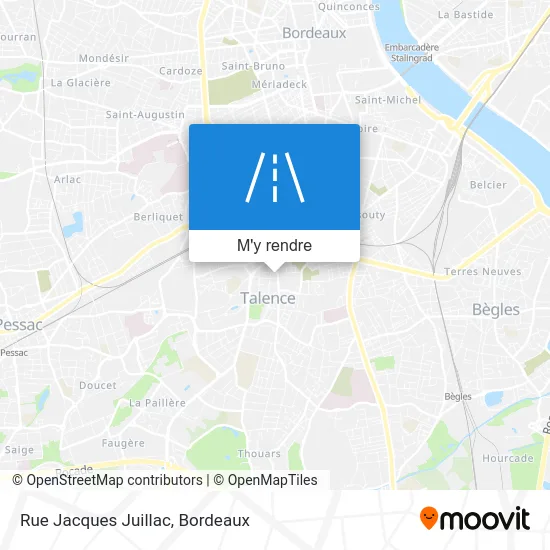 Rue Jacques Juillac plan