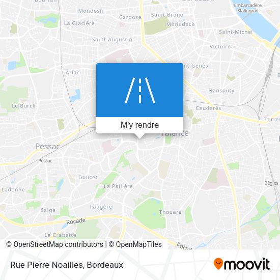 Rue Pierre Noailles plan