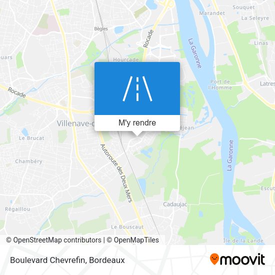 Boulevard Chevrefin plan