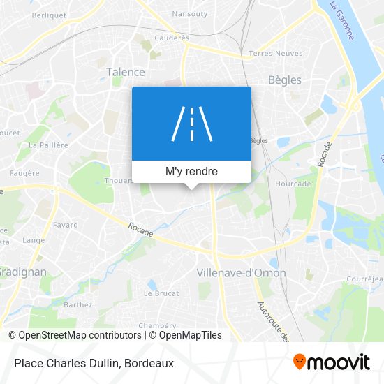 Place Charles Dullin plan