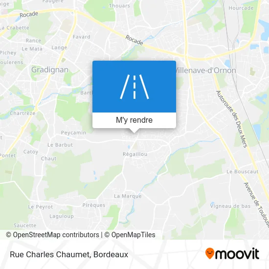 Rue Charles Chaumet plan