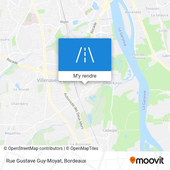 Rue Gustave Guy-Moyat plan