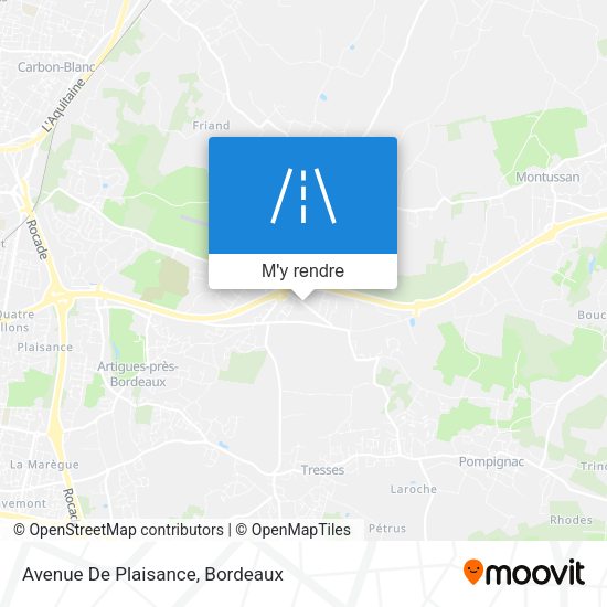 Avenue De Plaisance plan