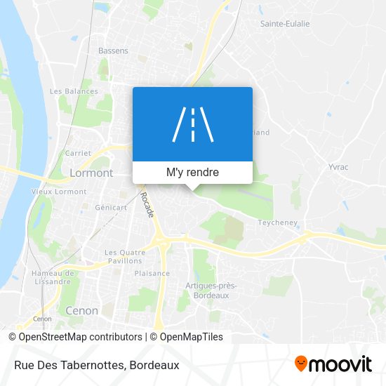 Rue Des Tabernottes plan