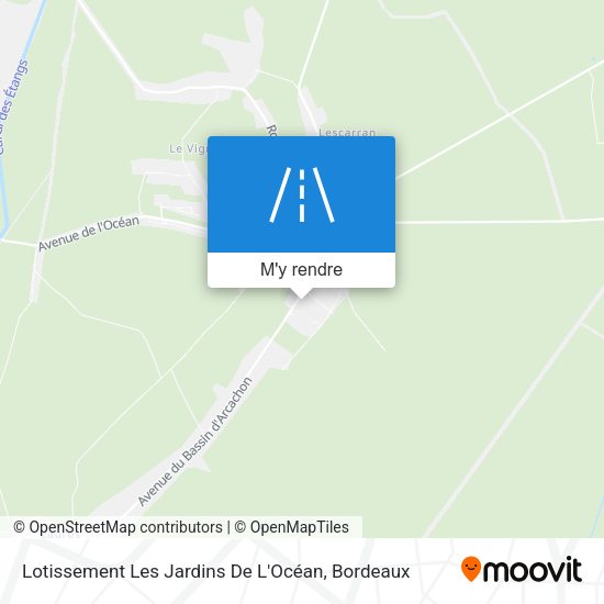 Lotissement Les Jardins De L'Océan plan