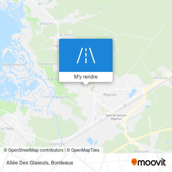 Allée Des Glaieuls plan