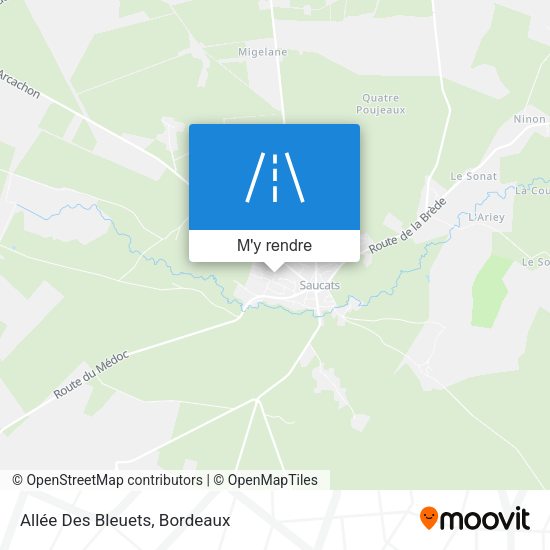 Allée Des Bleuets plan