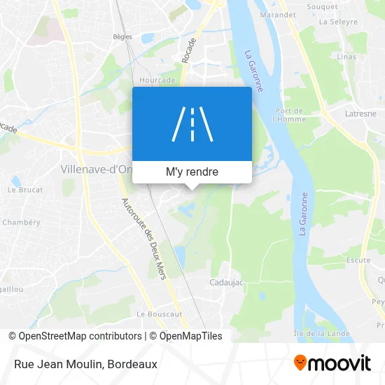 Rue Jean Moulin plan