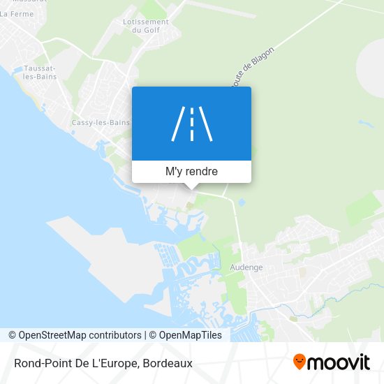Rond-Point De L'Europe plan