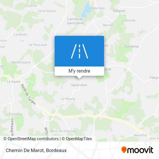 Chemin De Marot plan