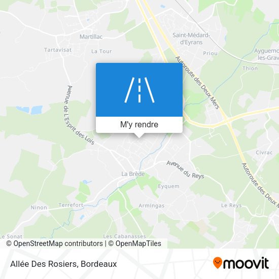 Allée Des Rosiers plan