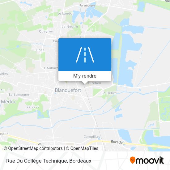 Rue Du Collège Technique plan
