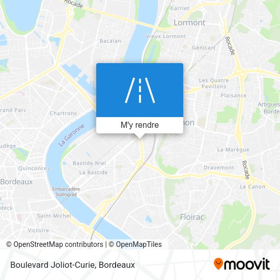 Boulevard Joliot-Curie plan