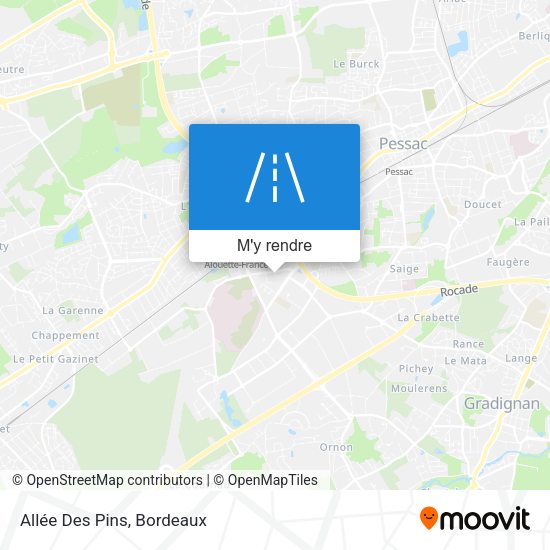 Allée Des Pins plan