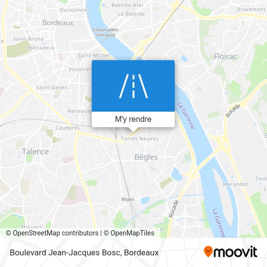 Boulevard Jean-Jacques Bosc plan