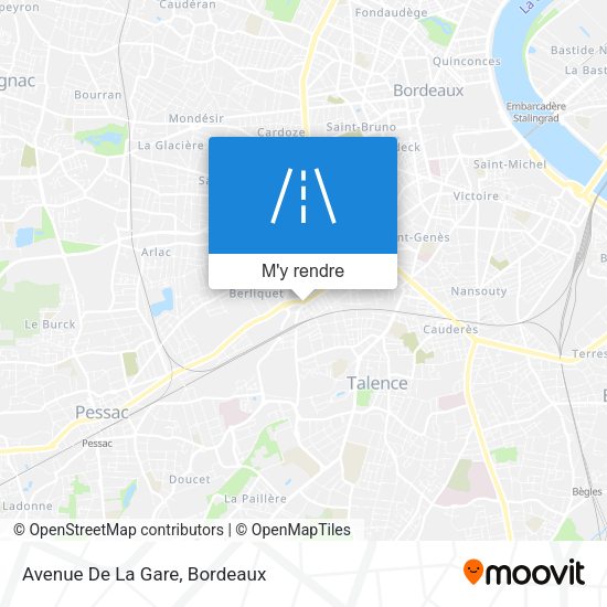 Avenue De La Gare plan