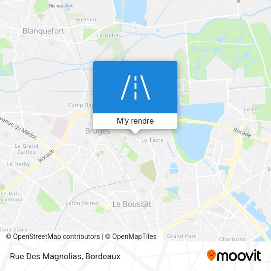 Rue Des Magnolias plan