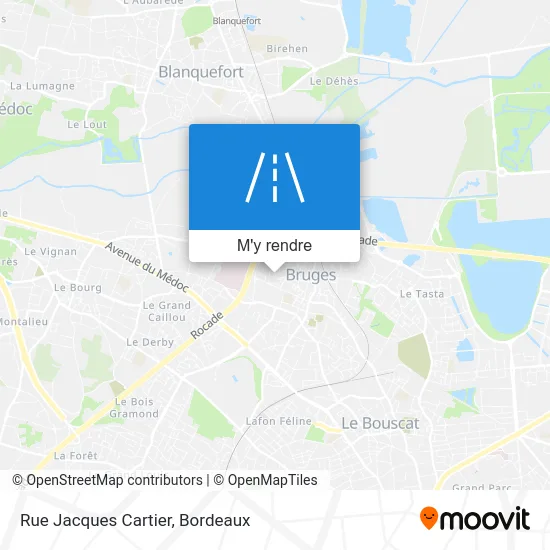 Rue Jacques Cartier plan