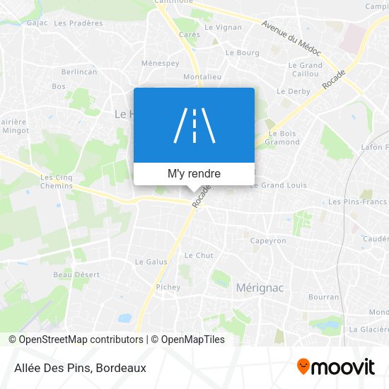 Allée Des Pins plan