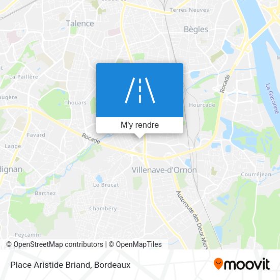 Place Aristide Briand plan