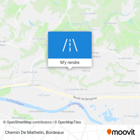 Chemin De Mathelin plan