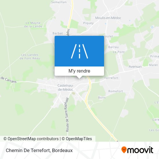 Chemin De Terrefort plan