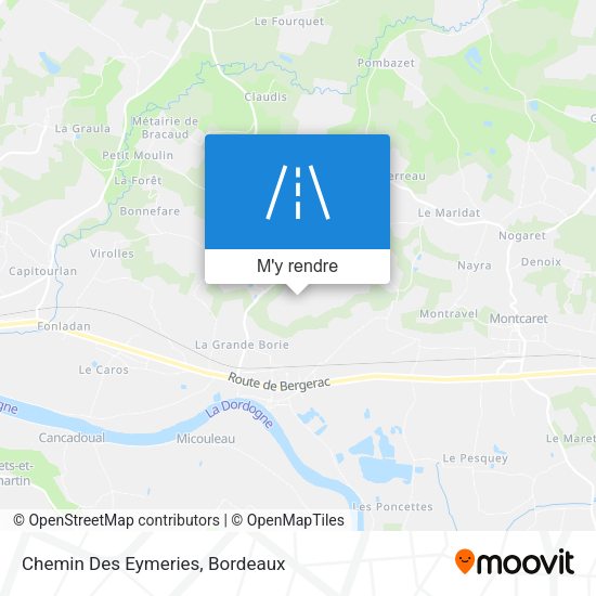 Chemin Des Eymeries plan