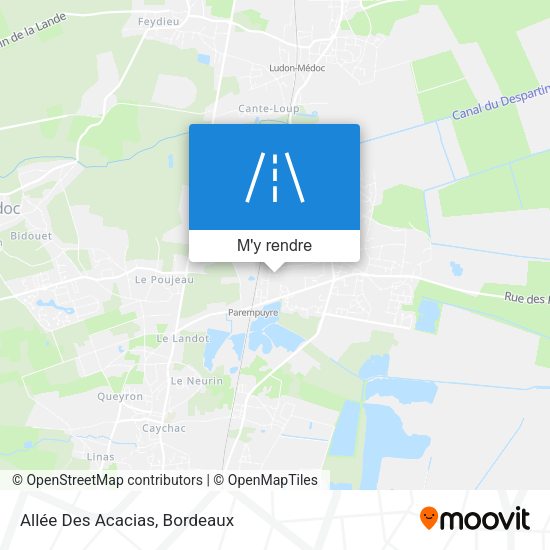 Allée Des Acacias plan