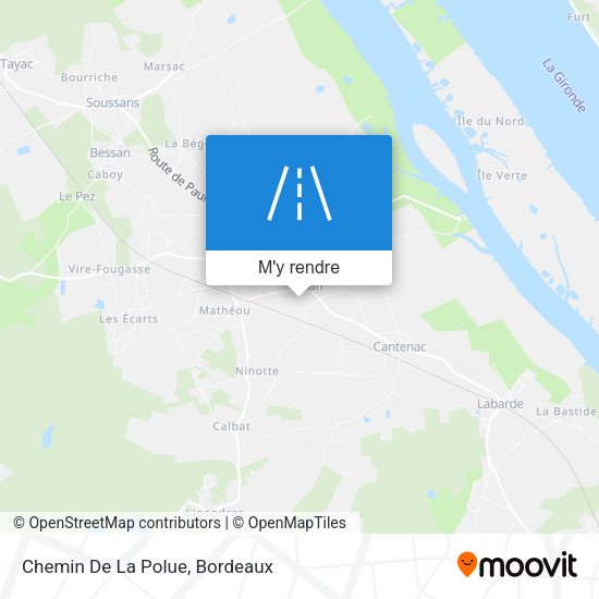Chemin De La Polue plan