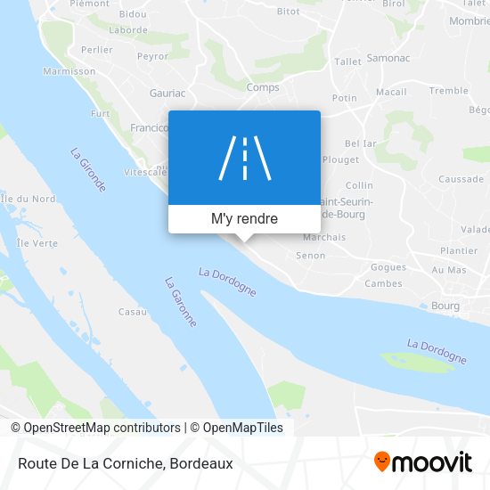 Route De La Corniche plan