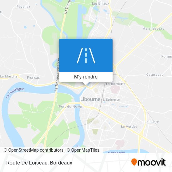 Route De Loiseau plan