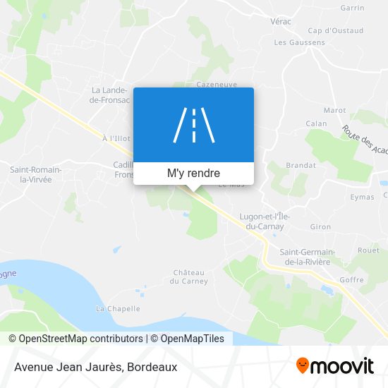 Avenue Jean Jaurès plan