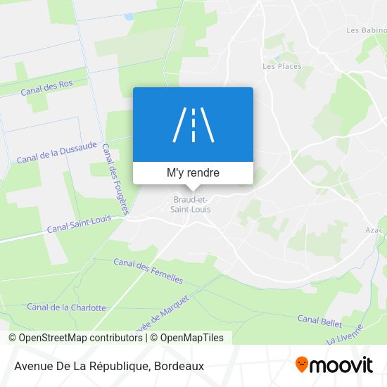Avenue De La République plan
