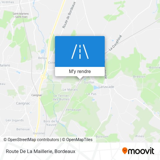 Route De La Maillerie plan