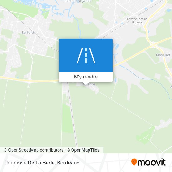 Impasse De La Berle plan