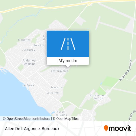 Allée De L'Argonne plan