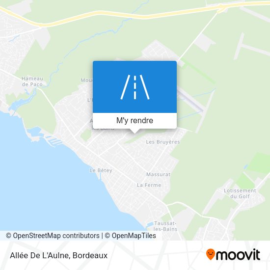 Allée De L'Aulne plan