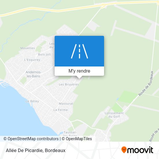 Allée De Picardie plan