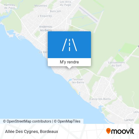 Allée Des Cygnes plan
