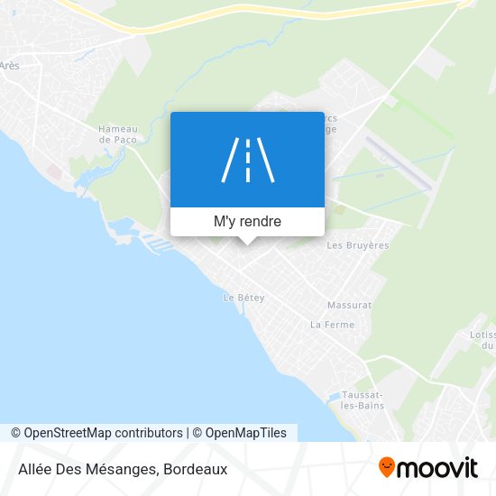 Allée Des Mésanges plan