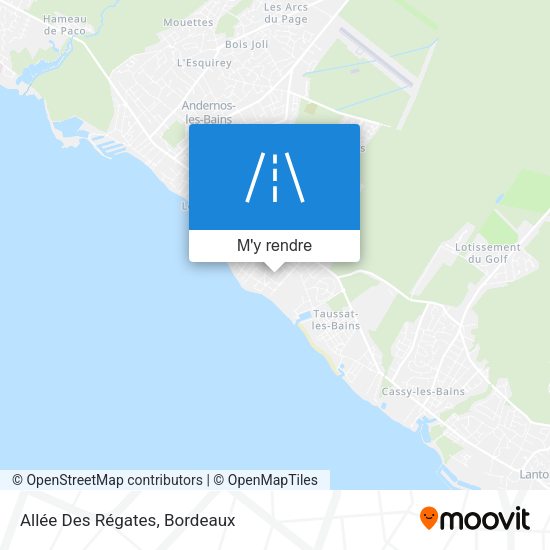 Allée Des Régates plan