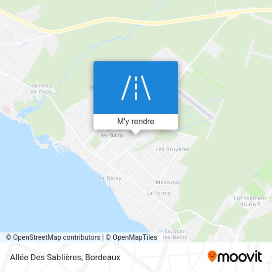Allée Des Sablières plan