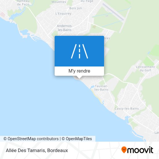 Allée Des Tamaris plan