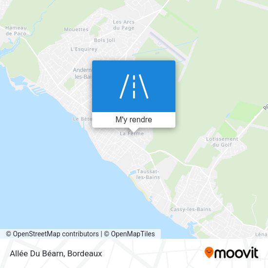 Allée Du Béarn plan